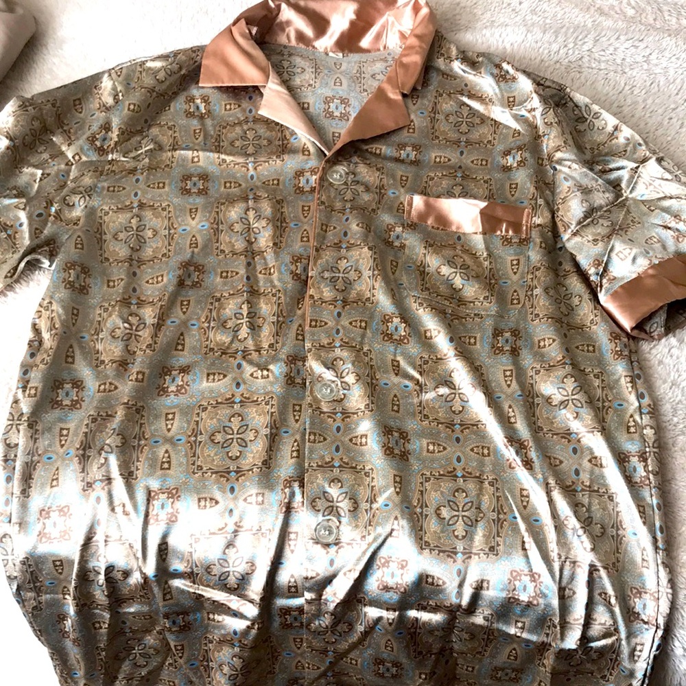 Shirt and Short Set-Pajamas